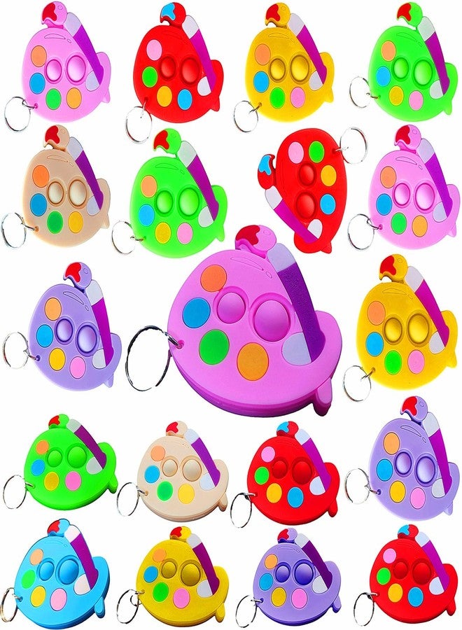 PSDFH 20 Packs Bulk Mini Paint fidgets Toys for Kids Children Classroom Students Gifts Prize from Teacher,Birthday Party Bubble Favors - Image 1